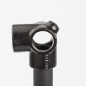 Preview: 3 Wegeverbinder Rückseite Verbinder Eckverbinder für schwarzes 27 mm Rohr Art Nr W13BK