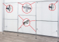 Preview: Ankleidezimmer Wandregalsystem begehbarer Kleiderschrank Aufbau Anleitung Skizze Zubehör Verbinder Füsse Wandanschluss Wandbefestigung Rundrohre Chrom Art Nr AnZi.4+4.0