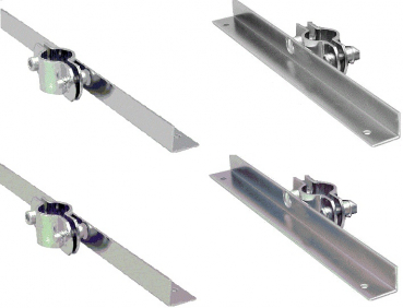 Bordhalter für Wandregalsystem, Metallwinkel