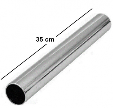 Rohr Chromrohr 35 cm